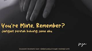 You're Mine, Remember? [ASMR Girlfriend Roleplay Indonesia] [Possesive] [Dominant] [Jealous] [Marah]