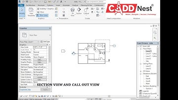 SECTION VIEW AND CALL OUT VIEW in REVIT ARCITECTURE