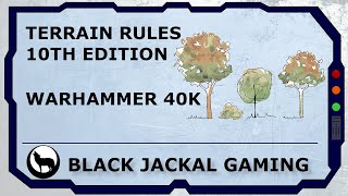 NEW Terrain rules for 10th Edition Warhammer 40k