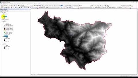 Create DEM from contour in ArcGIS