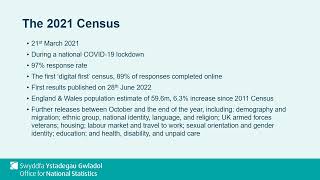 50 years on: Linking 2021 Census data to the ONS Longitudinal Study - Jim Newman, ONS