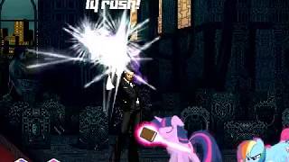 Mugen Fighting Is Magic - Overpowered Pinkie Pie, Rarity, T.sparkle & R.dash Vs B.gustab