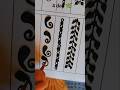 easy and simple beautiful mehdi desing #mehndi #henna #youtubeshorts ♥️ ✨️ #viralvideo