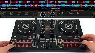 PRO DJ DOES EPIC EDM MIX ON $150 DJ GEAR - Creative DJ Mixing Ideas for Beginner DJs