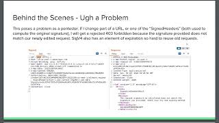 AWS Part 2.2 - IAM: SigV4