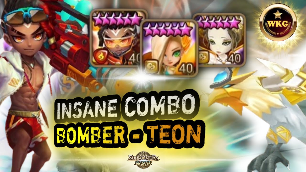 P3 PLAYER PICKING LIGHT GARUDA FOR BOOSTER LUSHEN WITH BOMBER COMBO IN RTA SUMMONERS WAR