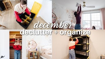 NEW HOME ORGANIZATION AND DECLUTTER | Organization and Cleaning Inspiration