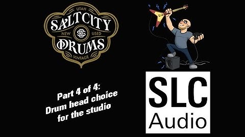 Drum Tuning Techniques Part 4 of 4: Drum head choice.