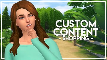 The Sims 4: Custom Content Shopping - Maxis Match!