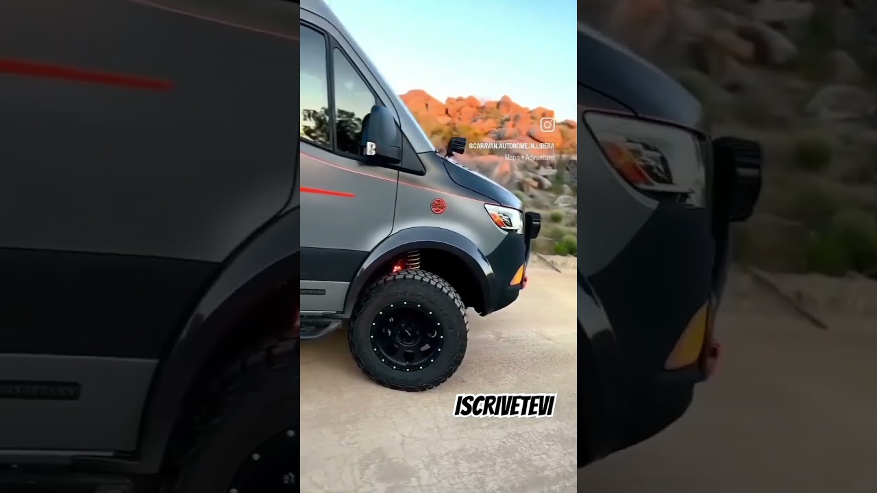 CAMPER VAN MERCEDES 4X4 OFFROAD 