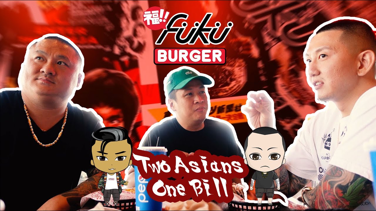 Best Burger in Vegas? Fuku Burger 2 Asians 1 Bill YouTube