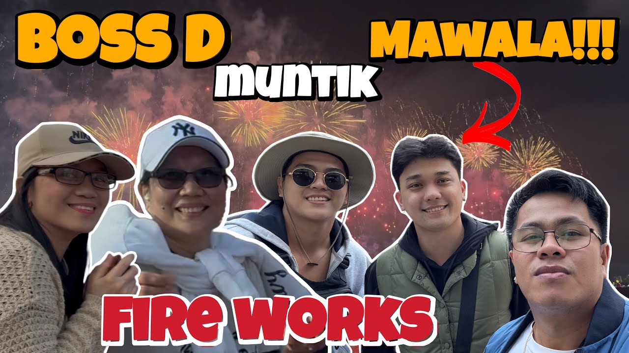 DAY 2 in HONGKONG MUNTIK MAWALA SI BOSS D AFTER FIRE WORKS DAGSA ANG TAO l WITH TEAM 3