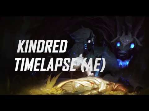 Kindred Login screen animation After effects timelapse