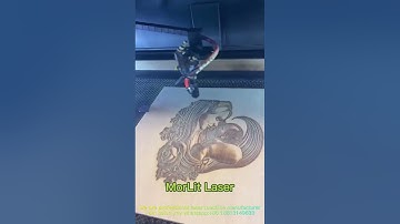 MorLit CO2 laser cutting machine support lightburn software layer cutting dxf files for laser cut