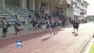 Wounded warriors showcase athletic abilities