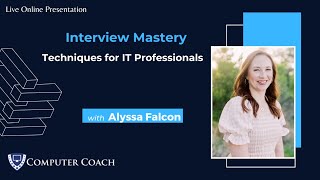Interview Mastery: Techniques for IT Pros
Are you an IT professional aiming to conquer the world of interviews and secure that dream job? Look no further! Our webinar, Interview Mastery: Techniques for IT Professionals, is tailor-made to elevate your interview game to new heights. 🌟
In this power-packed session, were diving deep into the strategies and techniques that will set you apart from the competition and help you achieve interview success. Whether youre just starting your IT career or are a seasoned pro, these insights will prove invaluable.
Heres a glimpse of what youll learn:
🔐 Proven strategies to effectively demonstrate your technical expertise, leaving no doubt about your capabilities.
🧠 Insider tips on how to confidently answer common interview questions that often trip up even the most experienced candidates.
💬 Techniques to articulate your skills and experience with precision, ensuring your value shines through.
🤝 Guidance on how to impress hiring managers, build rapport, and become the standout candidate they cant forget.
Get ready to master the art of interviews and take your career to the next level. Unlock the secrets to interview success. Your dream IT job is within reach, and were here to help you grab it!
Ready to level up your career? Hit that Subscribe button, click the notification bell, so you never miss an update. Your path to a successful career starts here. 💼🚀
#InterviewMastery #ITProfessionals #CareerSuccess #JobInterviews #ITJobs #ProfessionalDevelopment #DreamJob Interview Mastery: Techniques for IT Pros
