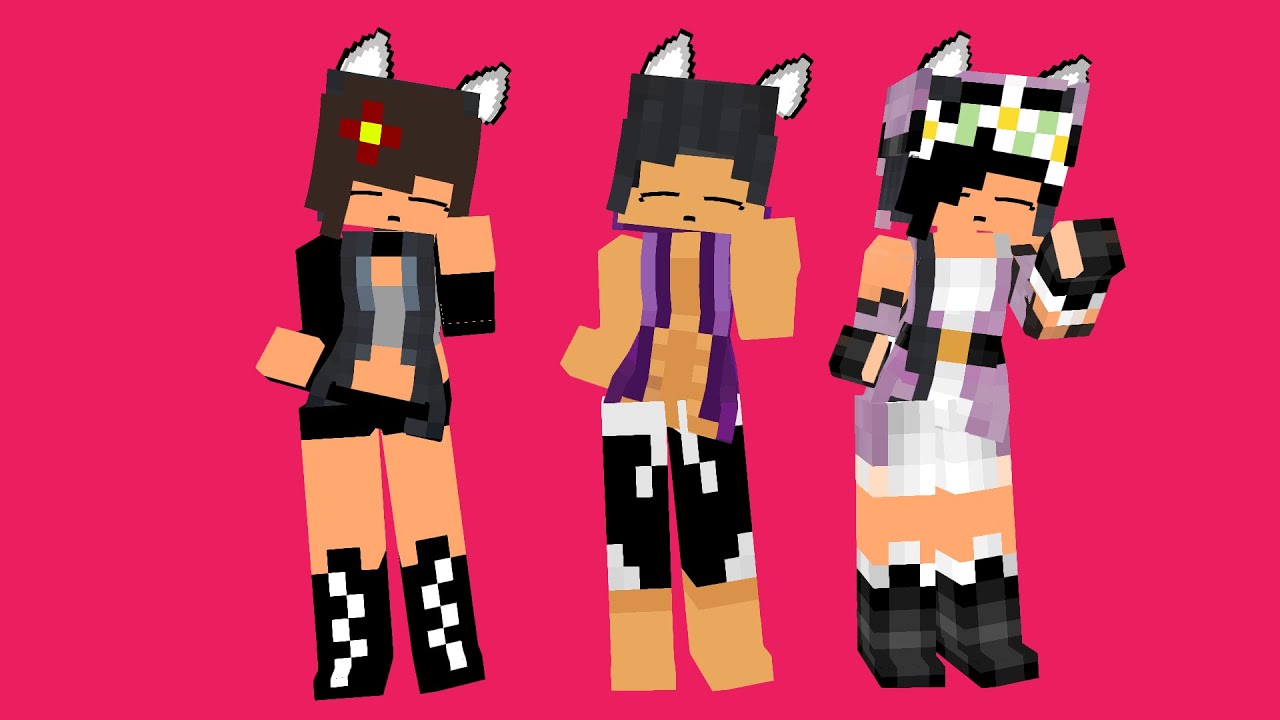 SAD CAT DISCO PARTY DANCE MEME AVA ARRON & APHMAU  50  - MINECRAFT ANIMATION 