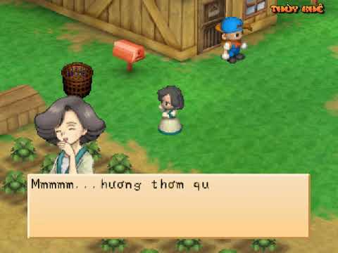 harvest moon back to nature ราคาของ  New  Harvest Moon Back To Nature 7 - Trồng Hoa Để Có Power Berry - Việt Hóa