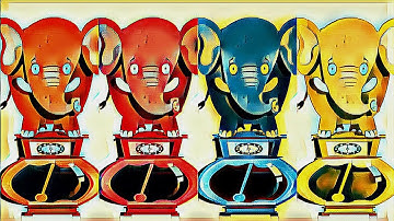 Elephant | Chaos & Color Inversion & Double Mirror Effects  ( HICKORY DICKORY DOCK  )