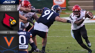 Louisville Vs Virginia Condensed Game  2020 Acc Football