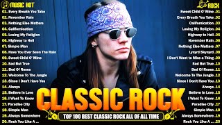 Pink Floyd, The Who, CCR, AC/DC, The Police, Aerosmith, Queen  Power Ballads | Classic Rock Songs