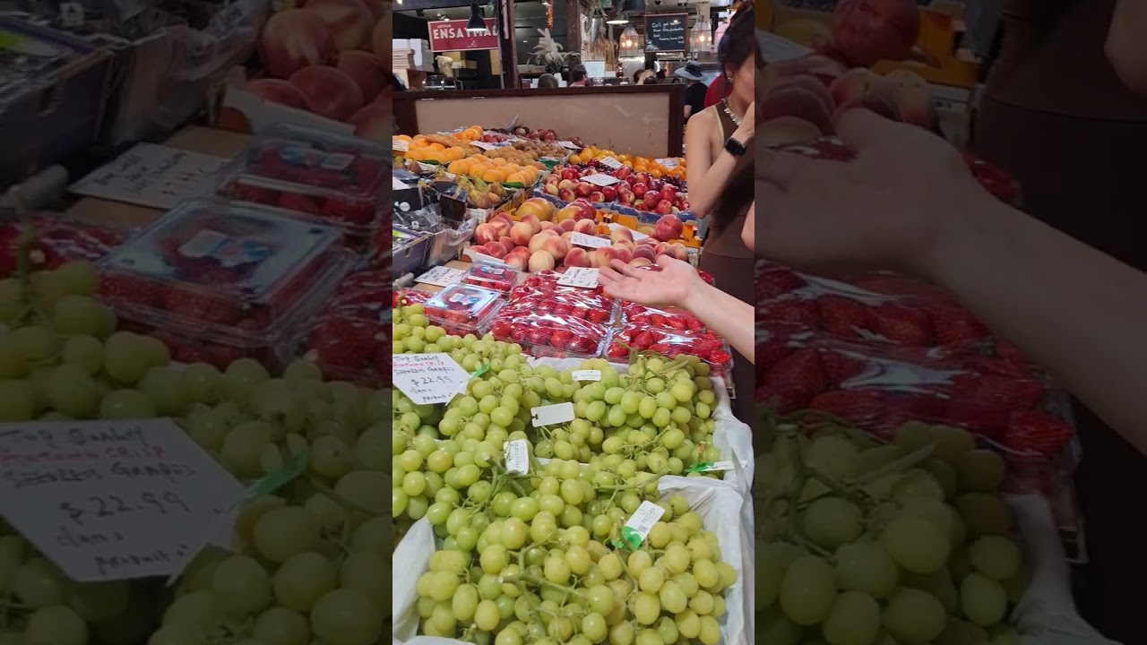 Fremantle market on Saturday morning 🌄🫒🍒🍓🍉 