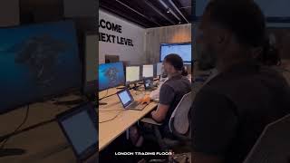 London Trading Floor #trading #tradingfloor #hedgefund #forex #tradingstrategy #daytrading