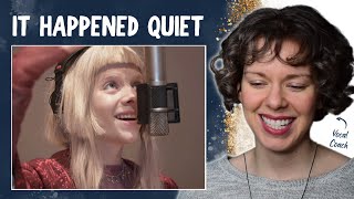 Vocal Coach reacts to Aurora singing It Happened Quiet