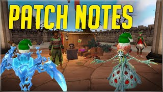 Jagex added a NEW Green Santa Hat to Runescape! | Patch Notes December 2021