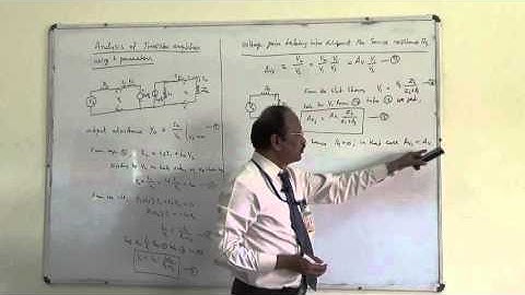 Analysis of transistor amplifier using h parameters Part 2
