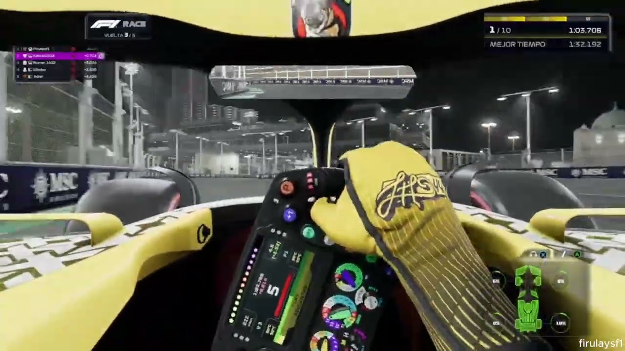 F1 25 Online | Arabia Saudita | Manteniendo el liderato hoy a seguir trabajando.