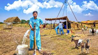 💧Water Well Boring Process for Hand Pump in a Remote Area | Highly Sustainable Off-Grid Water Source