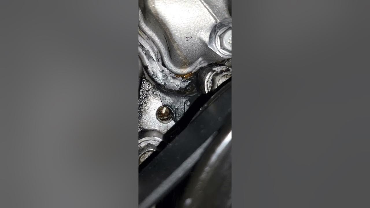 part 2 of 2007 gmc acadia slt coolant leaking from the water