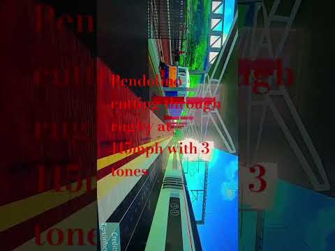 Pendolino Passing By Rugby At 115mph With 3 Tones 