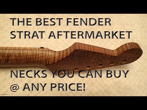 The BEST Aftermarket Strat Guitar Necks You Can Buy at ANY Price | Closeup Review | Tony Mckenzie