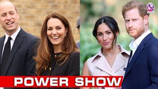 Prince William, The Princess Of Wales(Kate Middleton’s) reaction to Harry, Meghan power show.