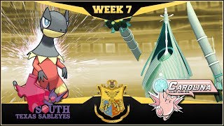 THE END GAME IS SHOCKING | South Texas Sableyes vs Carolina Clefables | APA Week 7 | Pokemon USUM