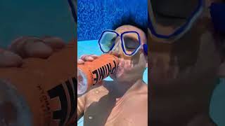 Burp Pink Peachade vs Prime Orange Underwater
