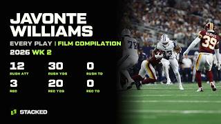 Javonte Williams: Every Touch of 2026 Week 2 | Full Film Compilation