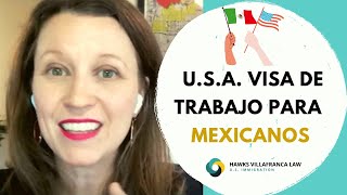 ¿Cómo funciona la U.S.A. visa de trabajo TN? (para Mexicanos  )