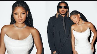 Halle Bailey & Her Baby Daddy DDG Glam Up For The Recording Academy Honors 2024