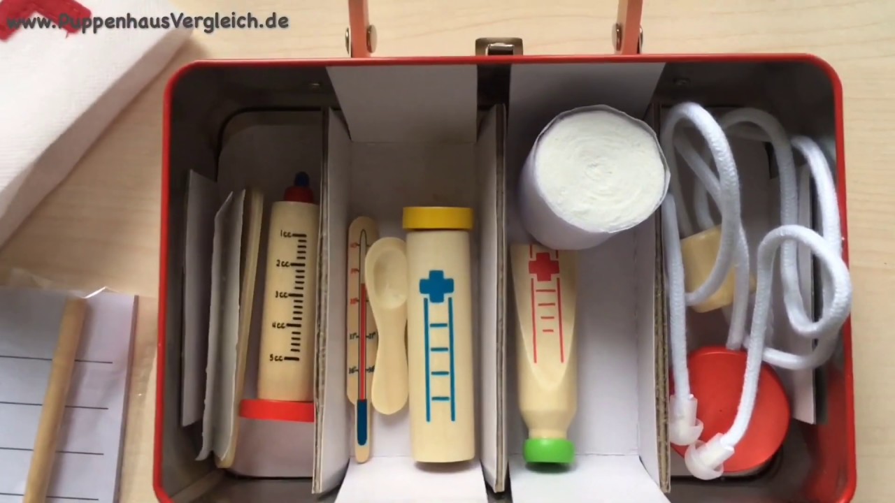 Bino Tierarztkoffer  - Kinder Arztkoffer Test