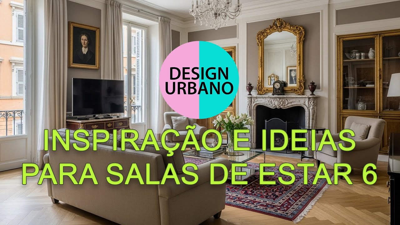 Design Urbano Inspiração e Ideias para Salas de Estar 6