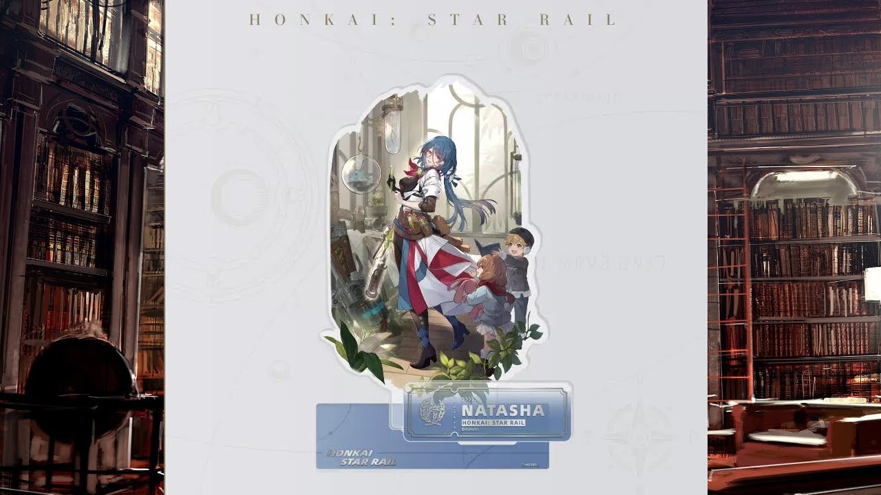 Honkai Star Rail : Hoyoverse Acrylic Stand Natasha ( Official Merch )