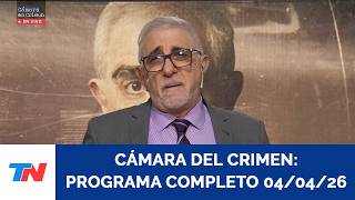 CÁMARA DEL CRIMEN I Programa Completo, 04/04/26