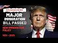 Breaking Congress Approves Major Immigration Bill — Full Update