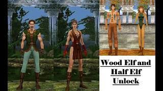 Wood Elf and Half Elf Unlock in EQL