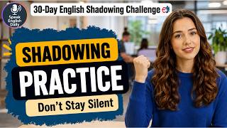 50 English Sentences to Speak Confidently at Work | Shadowing English Speaking Practice
