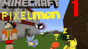 PIXELMON! (Part 1) w/ FRIENDS | I CHOOSE YOU