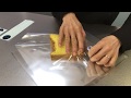 シフォンケーキのラッピング Method of chiffon cake wrapping